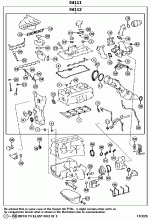 ENGINE OVERHAUL GASKET KIT 1